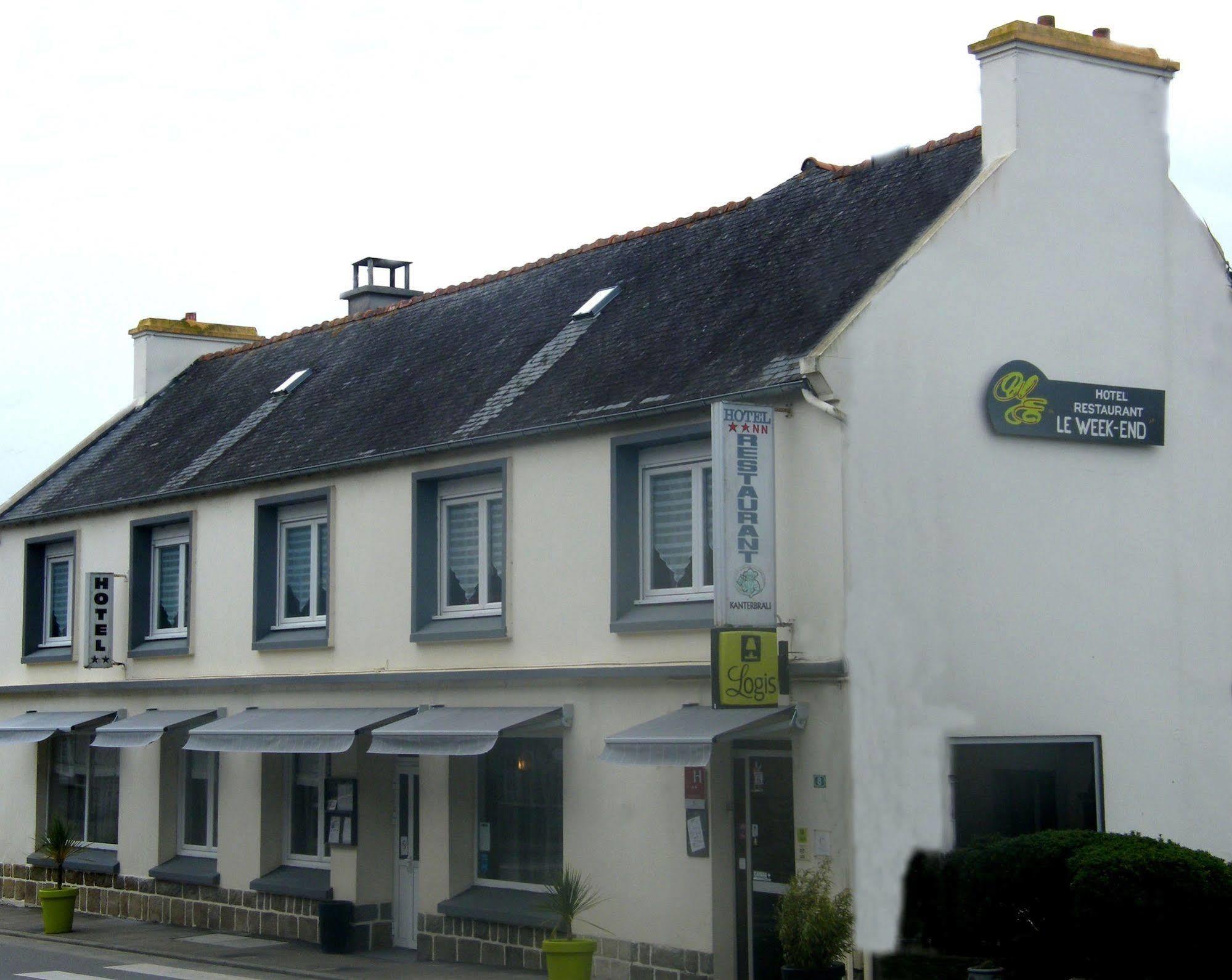 Hôtel Le Week-End Plouider Exterior foto